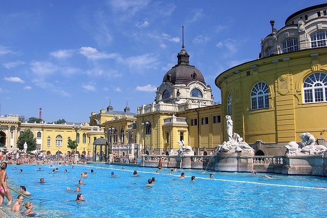 Budapest's Szechenyi Baths are