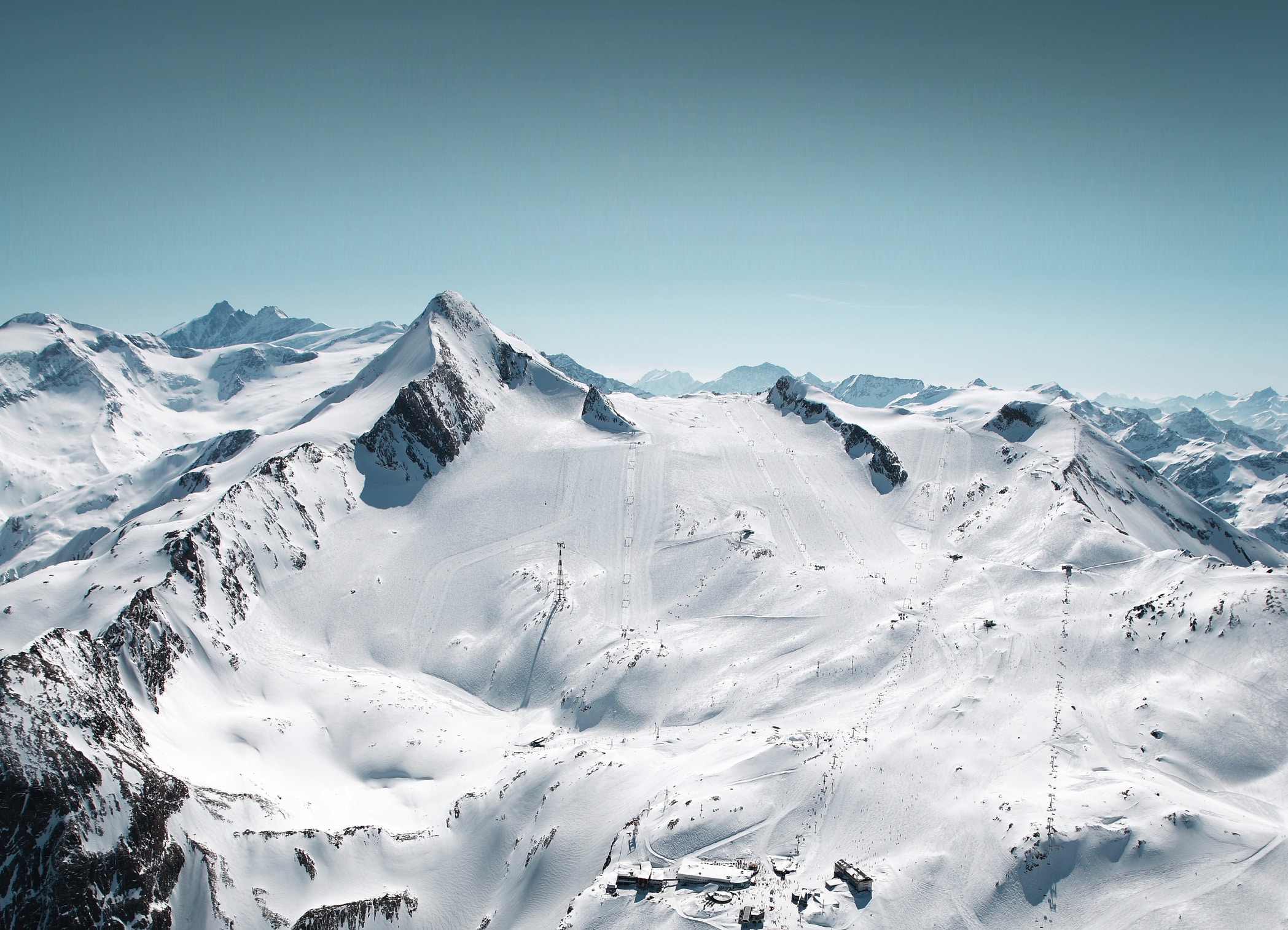 Kitzsteinhorn, Austria you can ski for ten months of the year