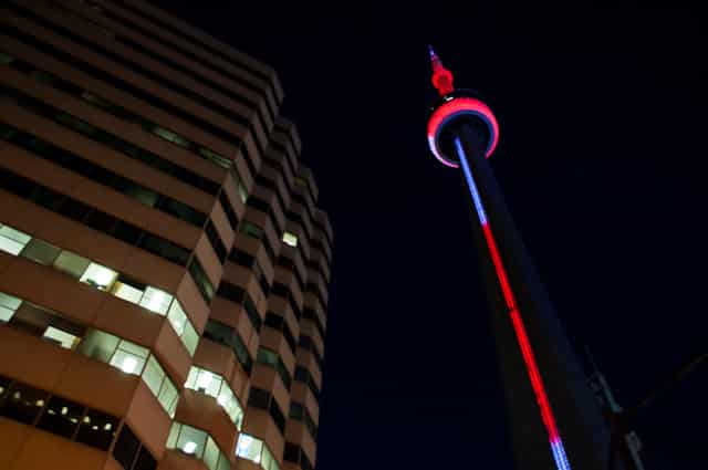 The CN Tower is home to 360 Restaurant