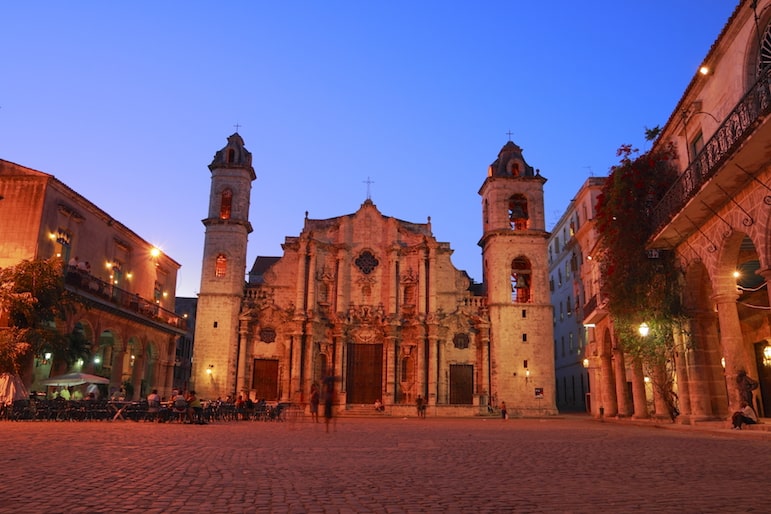 The Cathedral of San Cristobal de la Habana