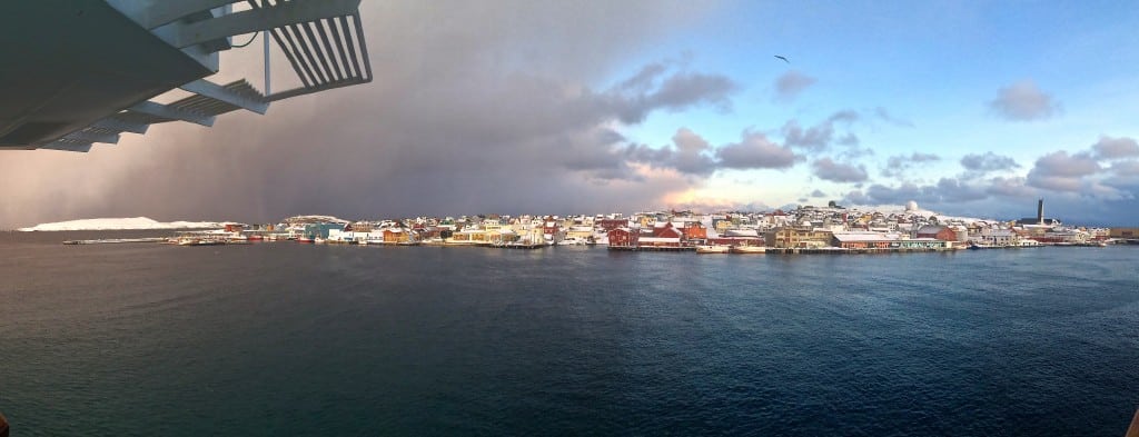 Vardø's changing weather