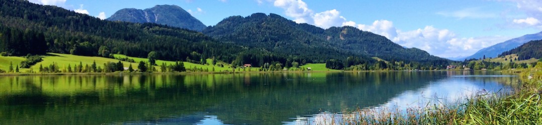 One of the best places to go in the world for the views - Weisensee, in Carinthia, Austria