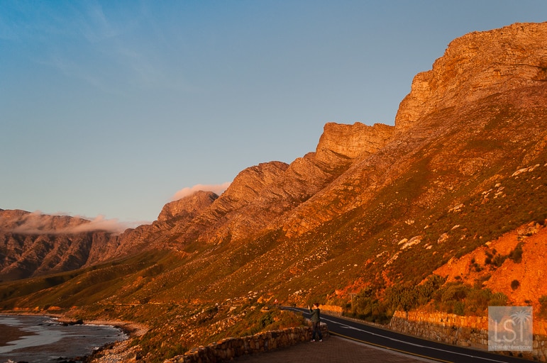 Red rock of Clarence Drive - one of the world's best road trips