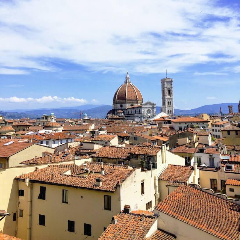 View of Florence from Grand Hotel Baglioni
