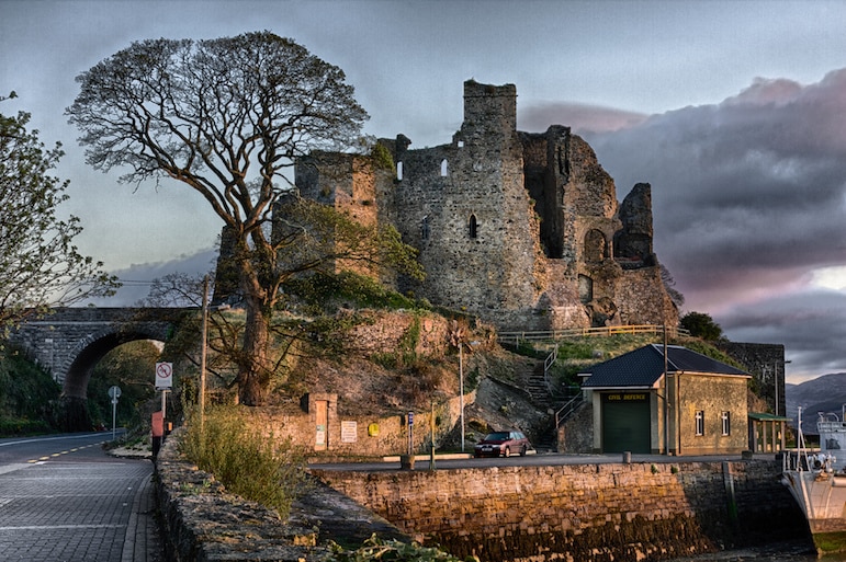 Castles in Ireland - Carlingford Castle, part of Ireland's Ancient East