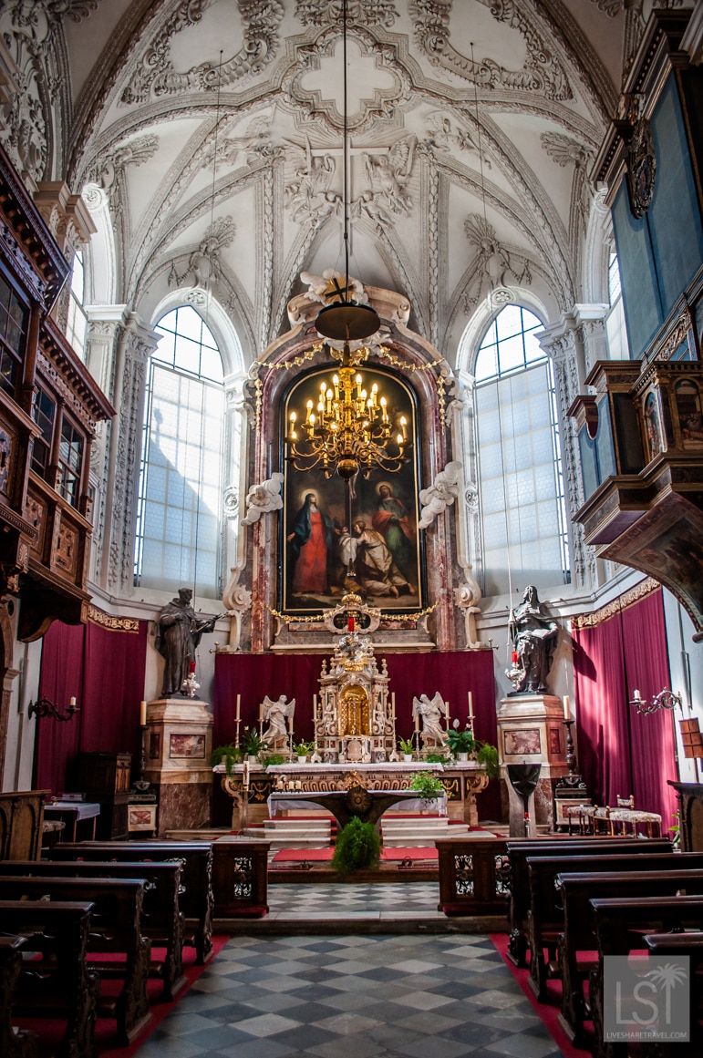 Altar at the The Royal Court Church