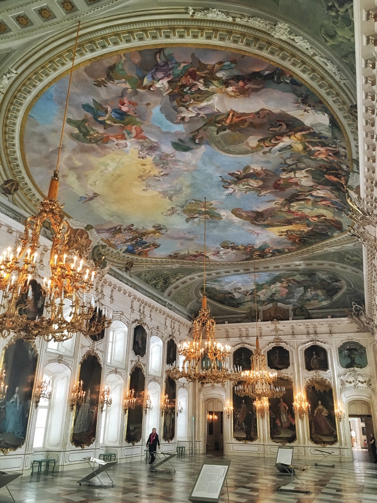 Things to do in Innsbruck - see the giants room at Hofburg