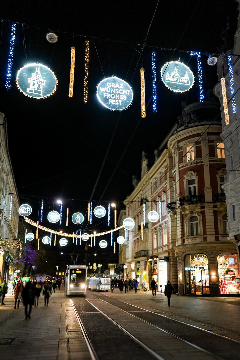 Graz Christmas lights
