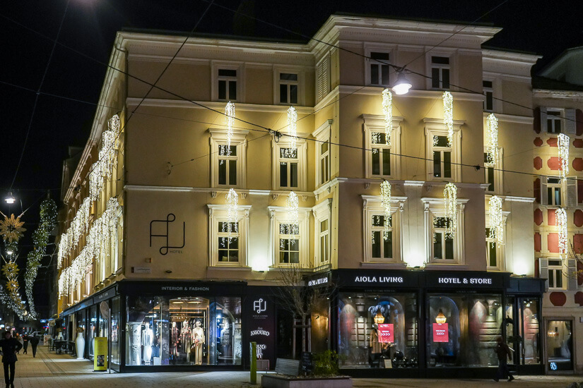Lights on Aiola Living Hotel, Graz