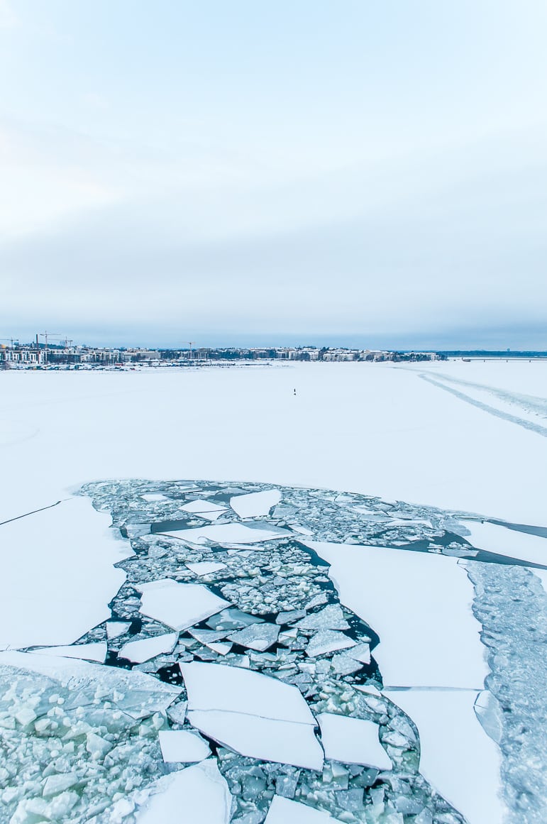 Breaking the ice from Helsinki to Tallinn