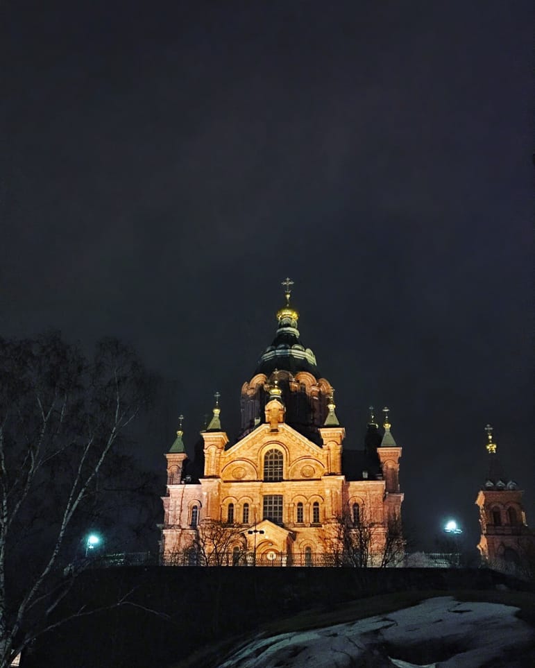 Helsinki to Tallinn - Uspenski Cathedral in Helsinki