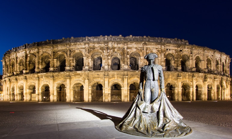 Best French cities - the Arena of Nimes