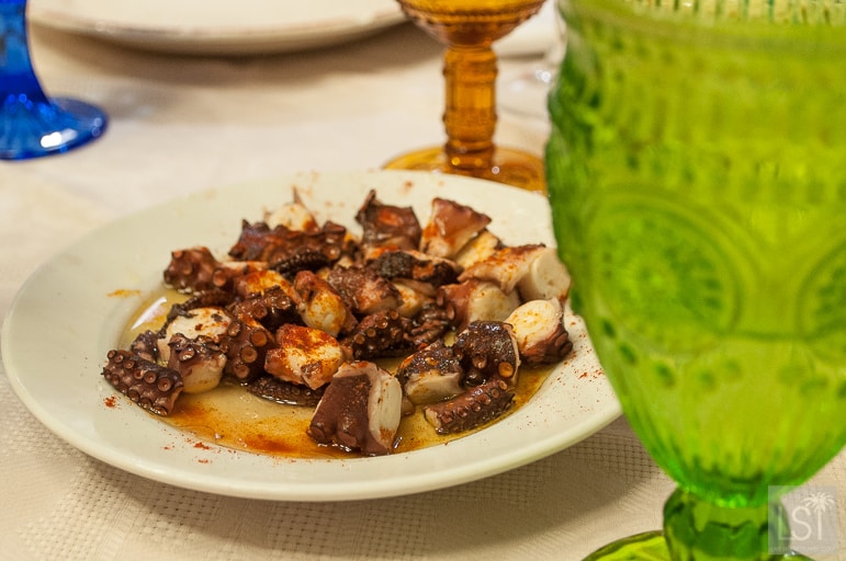 Authentic Spanish recipes - octopus “a feira”
