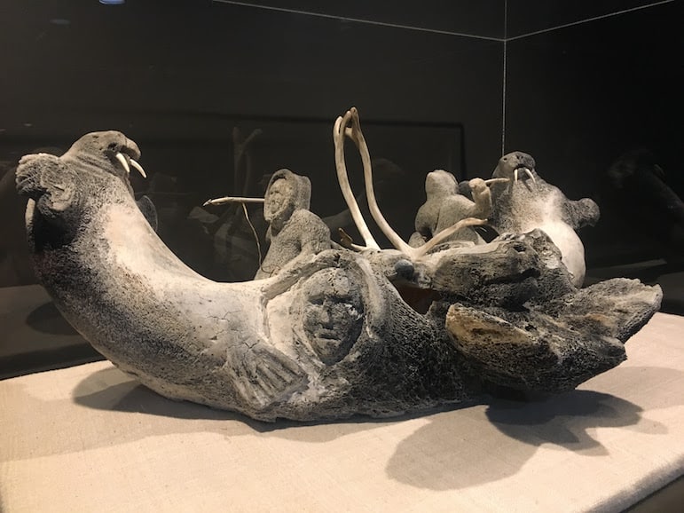 Things to do in Winnipeg - Inuit art is crafted from materials including whale bone, and will often feature sacred animals such as the walrus