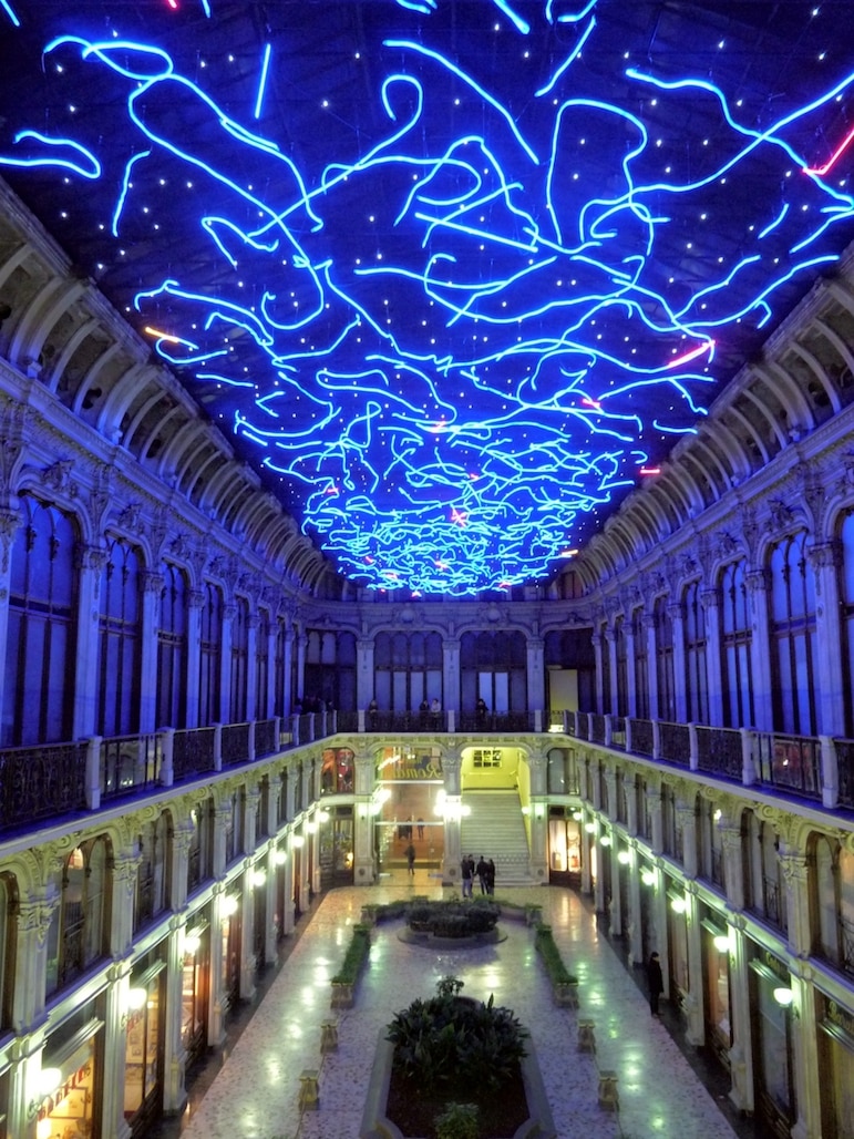 Places to go for Christmas and New Year holidays -Turin's Luci d’artista | pic Fulvio Spada