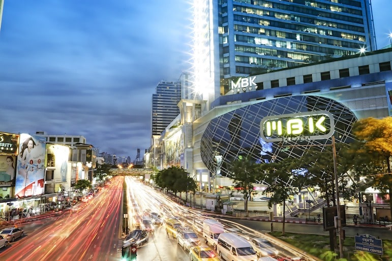 MBK Shopping Centre in Bangkok