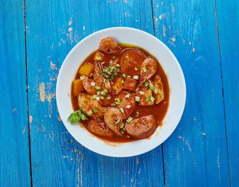 Chicken Shrimp Sausage Gumbo try the tasty dish during 5 days in New Orleans
