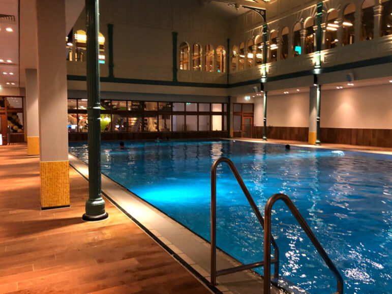 Swimming pool at Caesars Fitness and Spa Resort