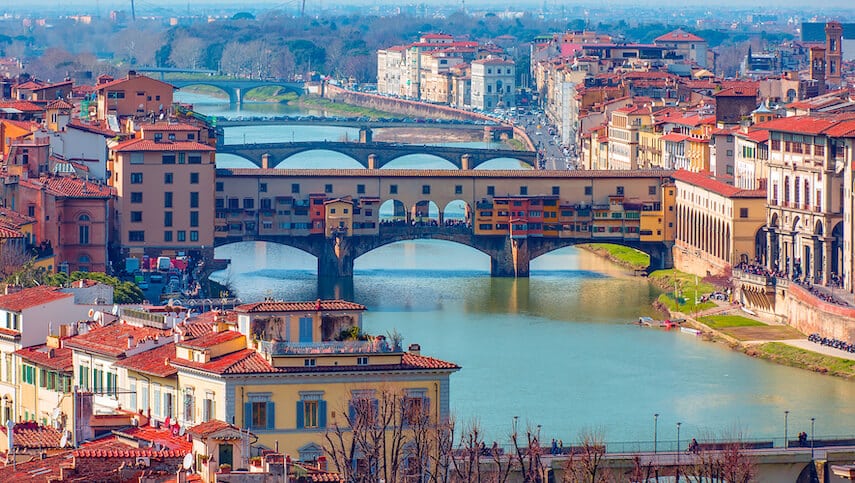 Wander the beautiful streets of Florence and see the inspiration behind the likes of Leonardo da Vinci and Michelangelo’s masterpieces