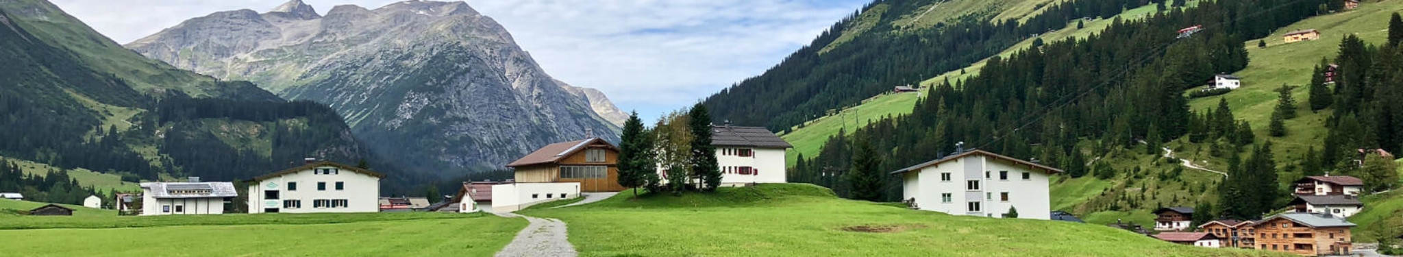 Mountains in Vorarlberg Austria