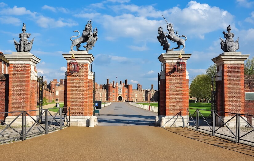 Hampton Court Palace in London