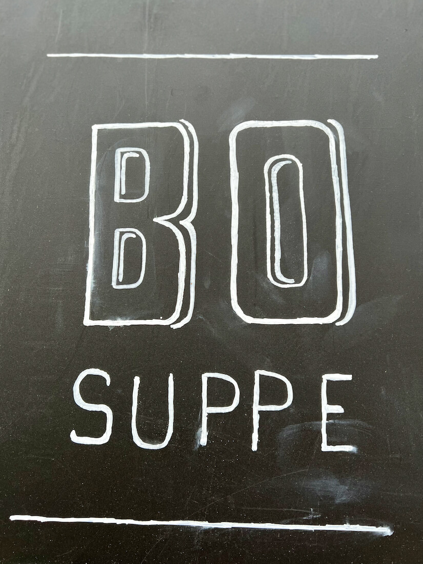 Delicious Bo Suppe in the Lead district