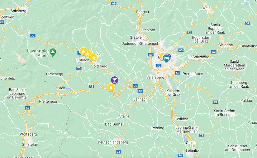 Graz Map