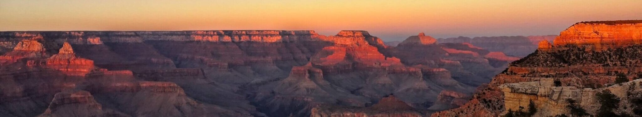 The wonderful colours of the Grand Canyon