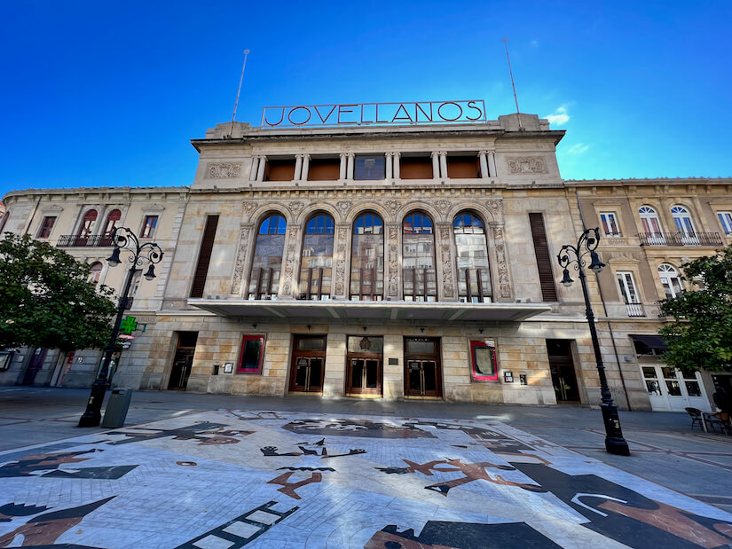 Don't miss the Jovellanos Theatre - one of Gijón's famous Art Nouveau buildings