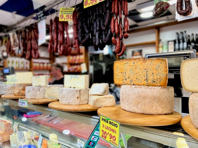 Things to do in Oviedo - sample Asturian cheese