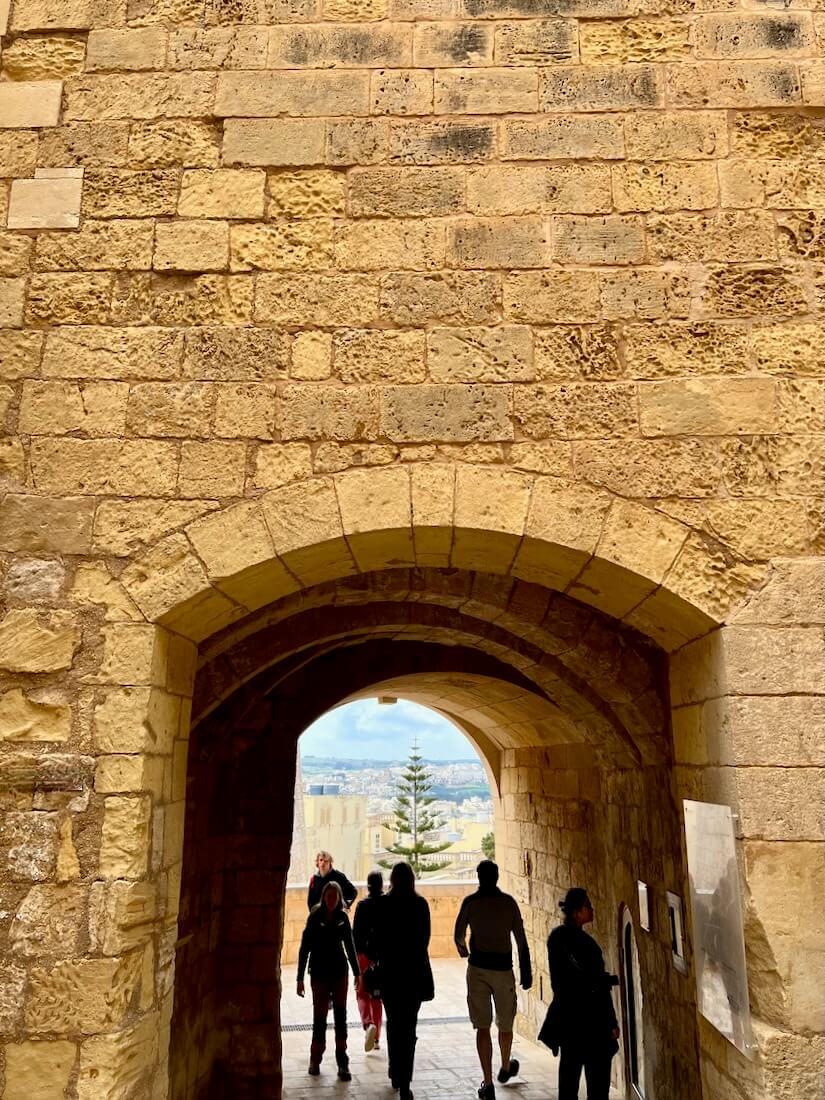 Inside the Citadel, Victoria, Gozo